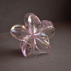 Spinka kwiat glass Pink