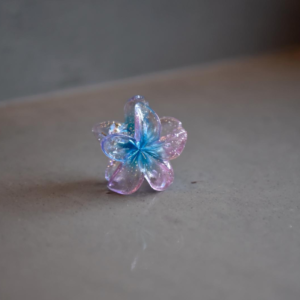 Spinka kwiat tęcza_